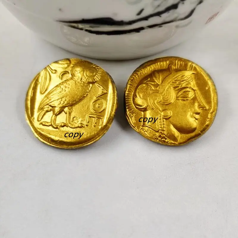 valuta aftrekken pit Oude Griekse Gouden Munten Voor Kopen Goederen Originele Oude Collectie  Bank Haptische Goederen Voor Munten Kopieën| | - AliExpress