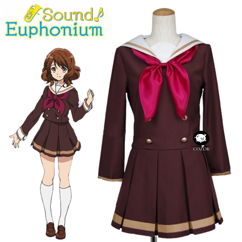 3 Color Sound Euphonium Houmae Kumiko Kitauji Long Sleeve School
