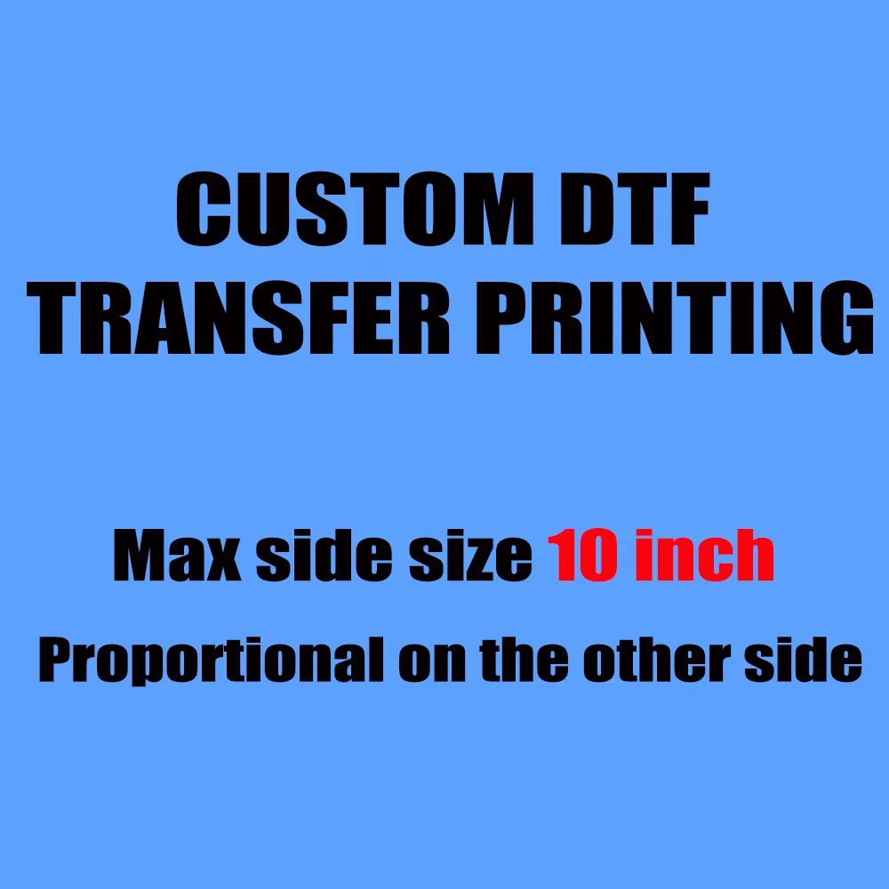 DTF Printing Thermo Iron on Decals Heat Transfers Stickers for Clothing Accessories heat transfer stickers