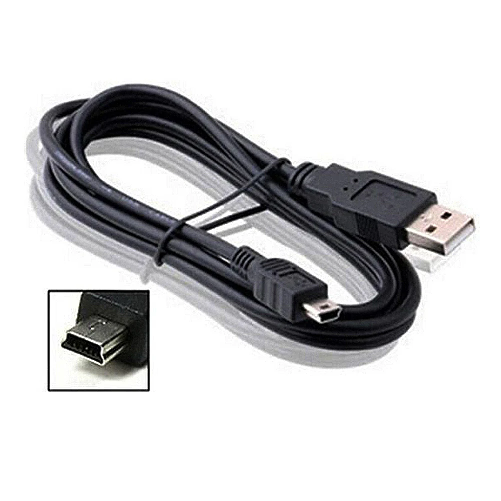 รูปสินค้า สายชาร์จ USB สายจัมพ์ Mini B 5 Pin ใช้ได้กับมือถือ กล้อง ฮาร์ดดิสก์