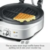 BWM520XL No-Mess Waffle Maker, Brushed Stainless Steel,Silver 4