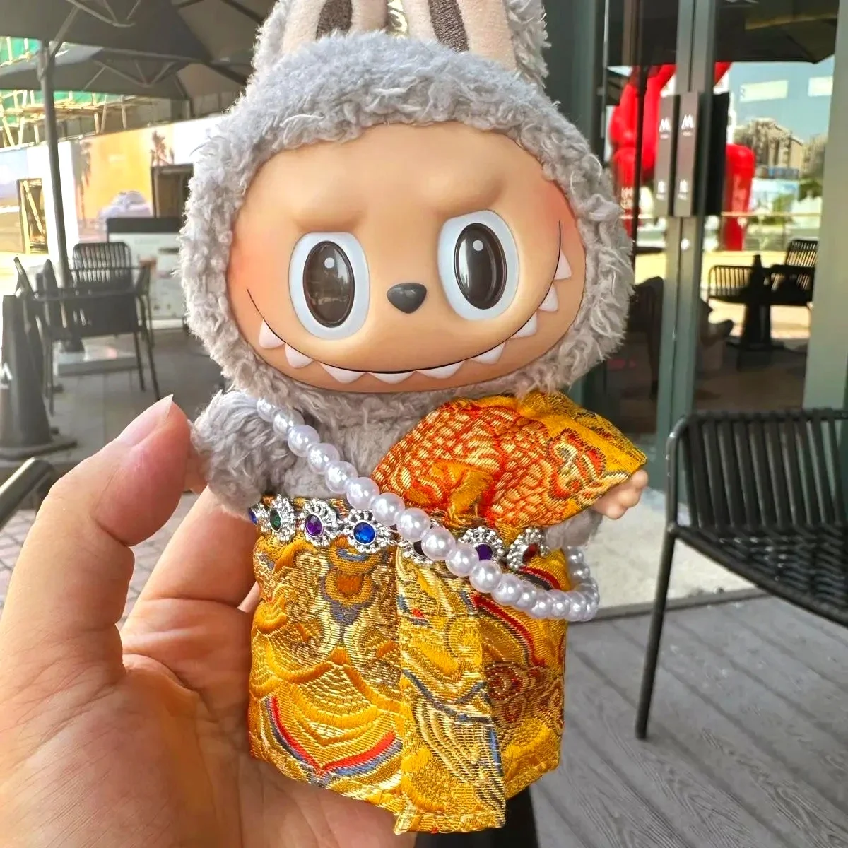 Labubu Traditional Thai Doll Outfit - Cute Style Fashion Accessories