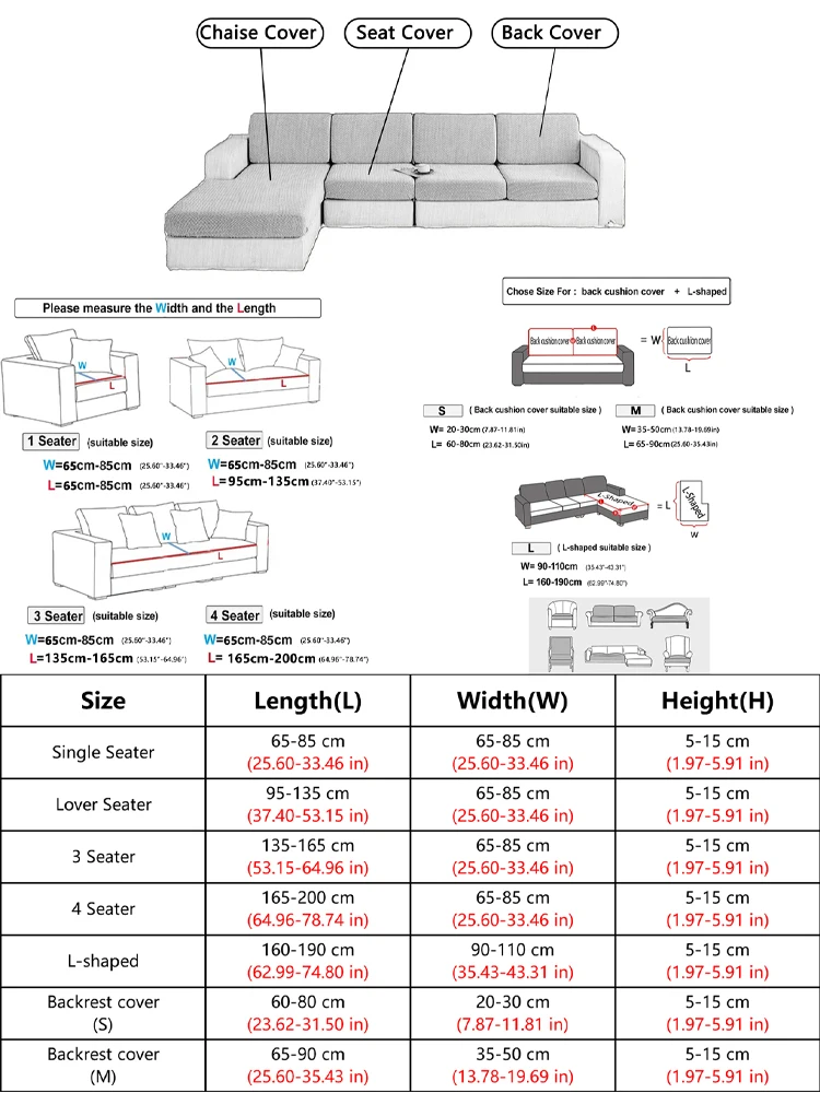 Lazy person anti slip sofa cover, anti dirt and anti pet scratch sofa cushion cover, all season universal, soft and skinfriendly 2