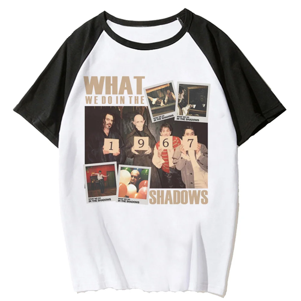 What We Do In The Shadows Top Men Manga Tshirt Designer Maschile 2000S Manga Clothes