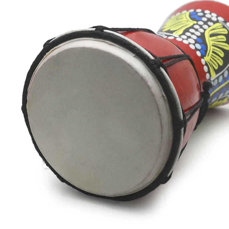 African Djembe 4 Inch Percussion Hand Drum For Sale Wooden Jambe/ Doumbek Drummer with Pattern