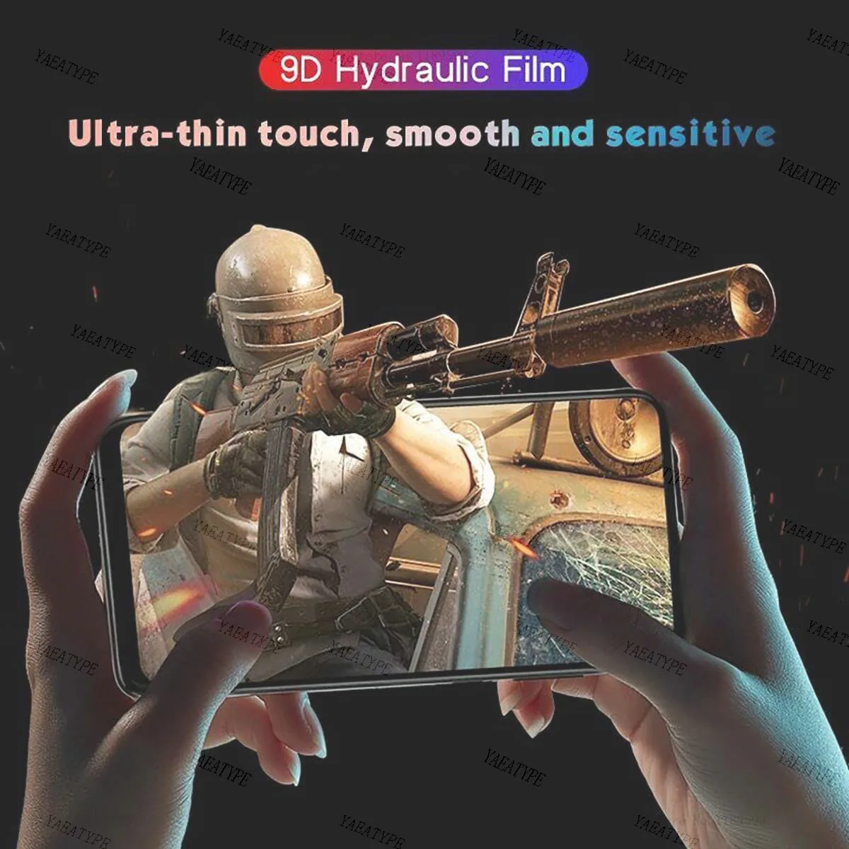 Premium 3-Pack HD Hydrogel Screen Protector Films