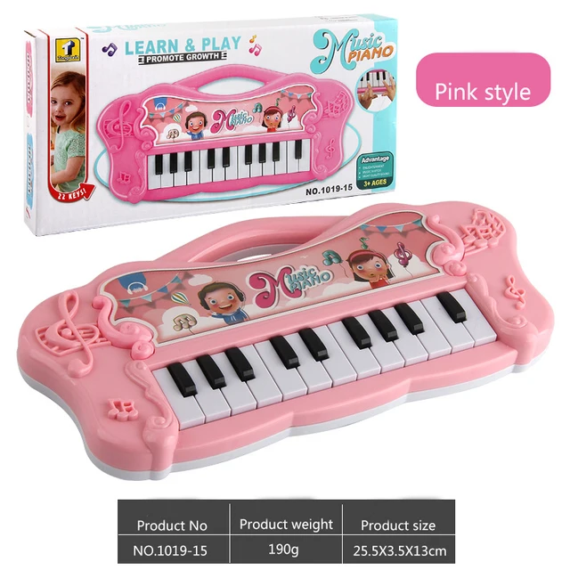 New Electronic Keyboard Beginners Baby Early Childhood Music Toy for Children Infants Small Piano 4