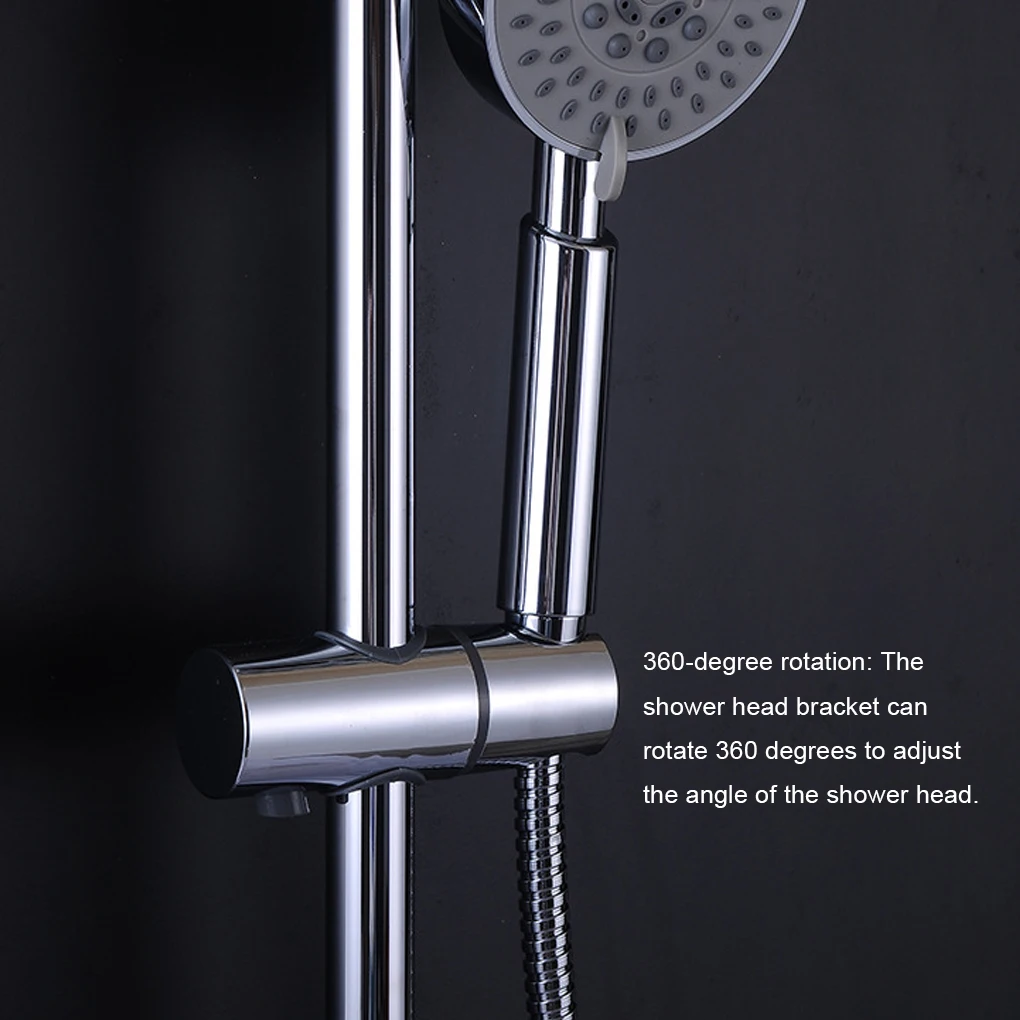 Shower Head Round Multi-modes Adjustable Anti-rust Electroplate High Pressure Sprayer Bathroom Sprinkler Type1