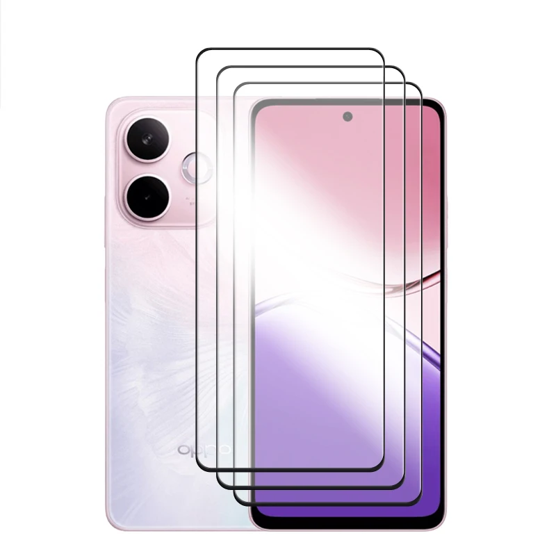 Universal 6-in-1 Tempered Glass Screen Protector – 2.5D Full Cover Film