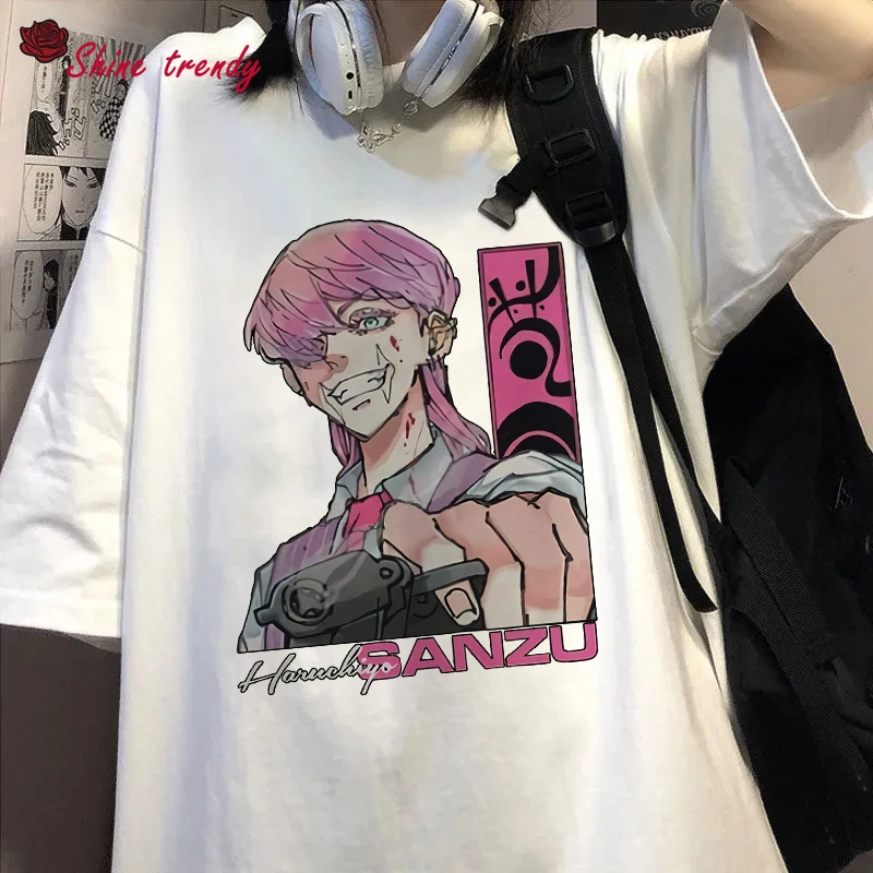 Tanie Tokyo Avengers Japanese Anime T Shirt women Streetwear Tops Harajuku sklep