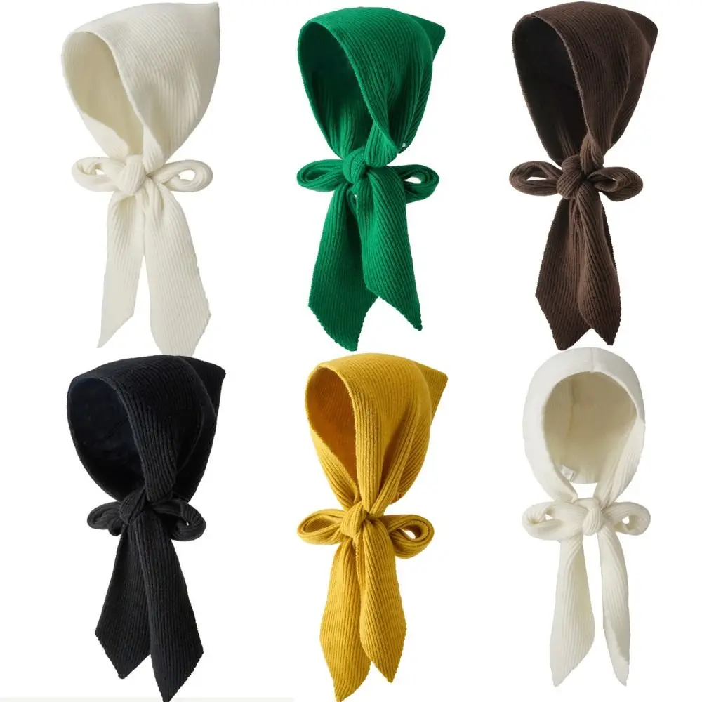 

Warmer Women Scarf Caps Fashion Velvet Windproof Ski Mask Hat Outdoor Knitted Beanie