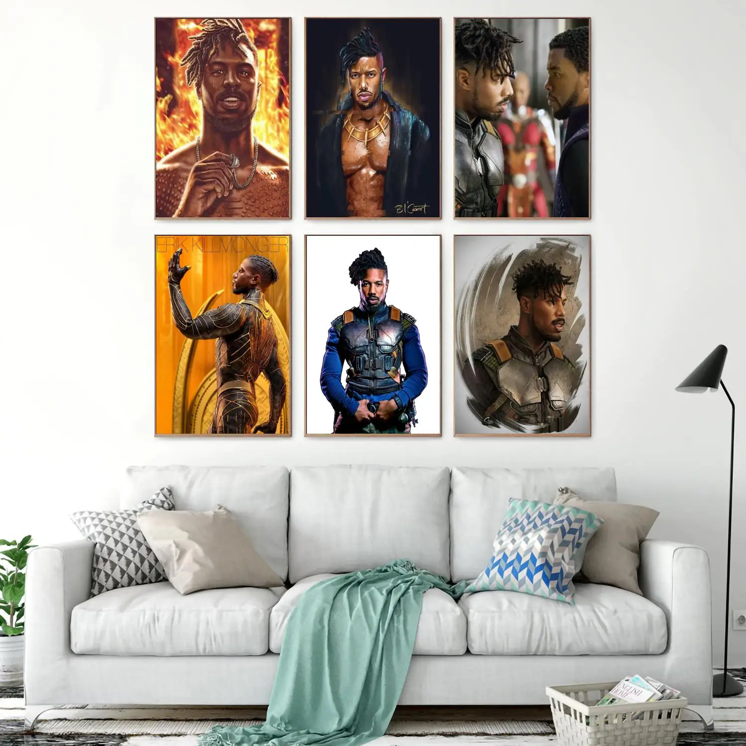 Killmonger Villain Decoration Art Poster Wall Art Personalized Gift Modern  Family Bedroom Decor 24x36 Canvas Posters - Painting & Calligraphy -  AliExpress