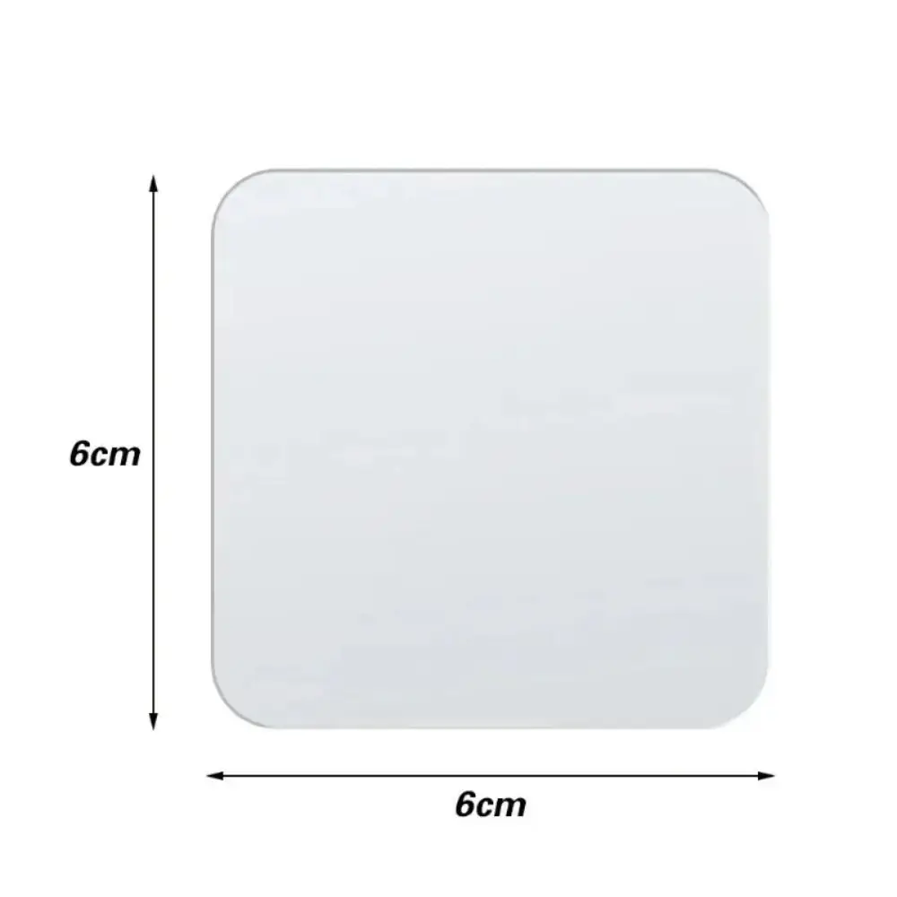 Super Strong Double Sided Wall Stickers Wall Hangings Transparent Adhesive Patch Water Proof No Traces 10pcs