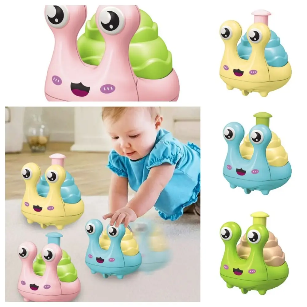 

Мини-автомобили в виде животных, креативные Обучающие игрушечные машинки в форме улитки, с нажимом и движением, пластиковый подарок для малышей