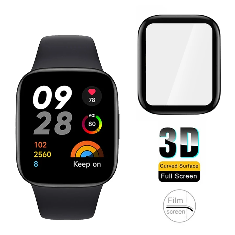 Premium 3D Curved Full-Cover Screen Protector (2-Pack)