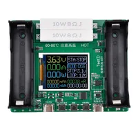 18650 Lithium Battery Capacity Tester Module MAh MWh Digital Battery Power Detector Module 18650 Battery Tester Type-C 2