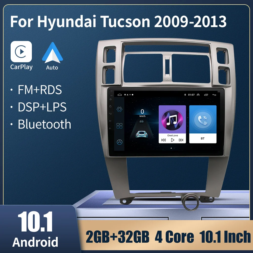 

Автомагнитола 2 Din на Android для Hyundai Tucson 2009-2013, автомобильный стерео Мультимедийный видеоплеер, головное устройство, навигация GPS DSP CarPlay