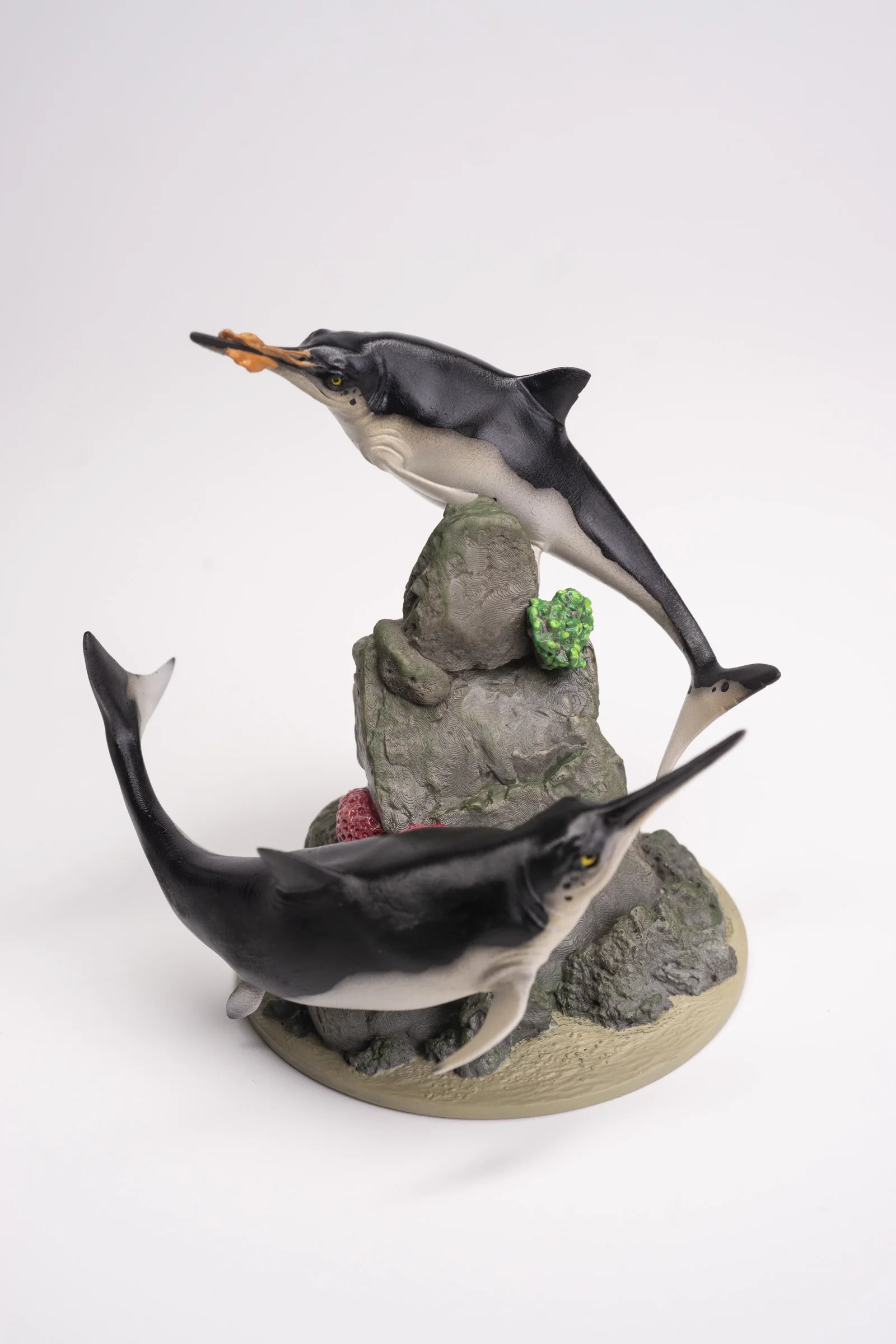 Statue de Reptiles Marins Préhistoriques Ichtyosaures Personnalisés, Jouet  de Scène, 1/35, 10cm, image size:1600x2400