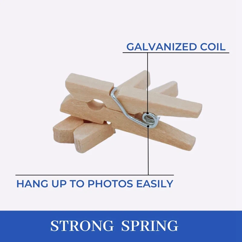 Clothes Pins Heavy Duty Outdoor, Strong Grip Tiny Wooden  Clothespins,Durable Mini Clips,Clothes Pins For Photos,Crafts - AliExpress