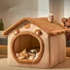 Foldable Pet House Removable Washable Cat House Puppy Cave Sofa Pet Bed House for Extra Small Dogs and Small and Medium Cats 2