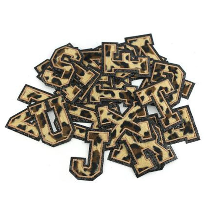 1-7/8 Metallic Gold Letters & Numbers, Iron on Patch, Embroidered (Gold N)