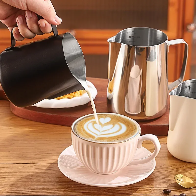 Jarra Latte Art Rattleware - Aço Inoxidável 350ml Para Baristas