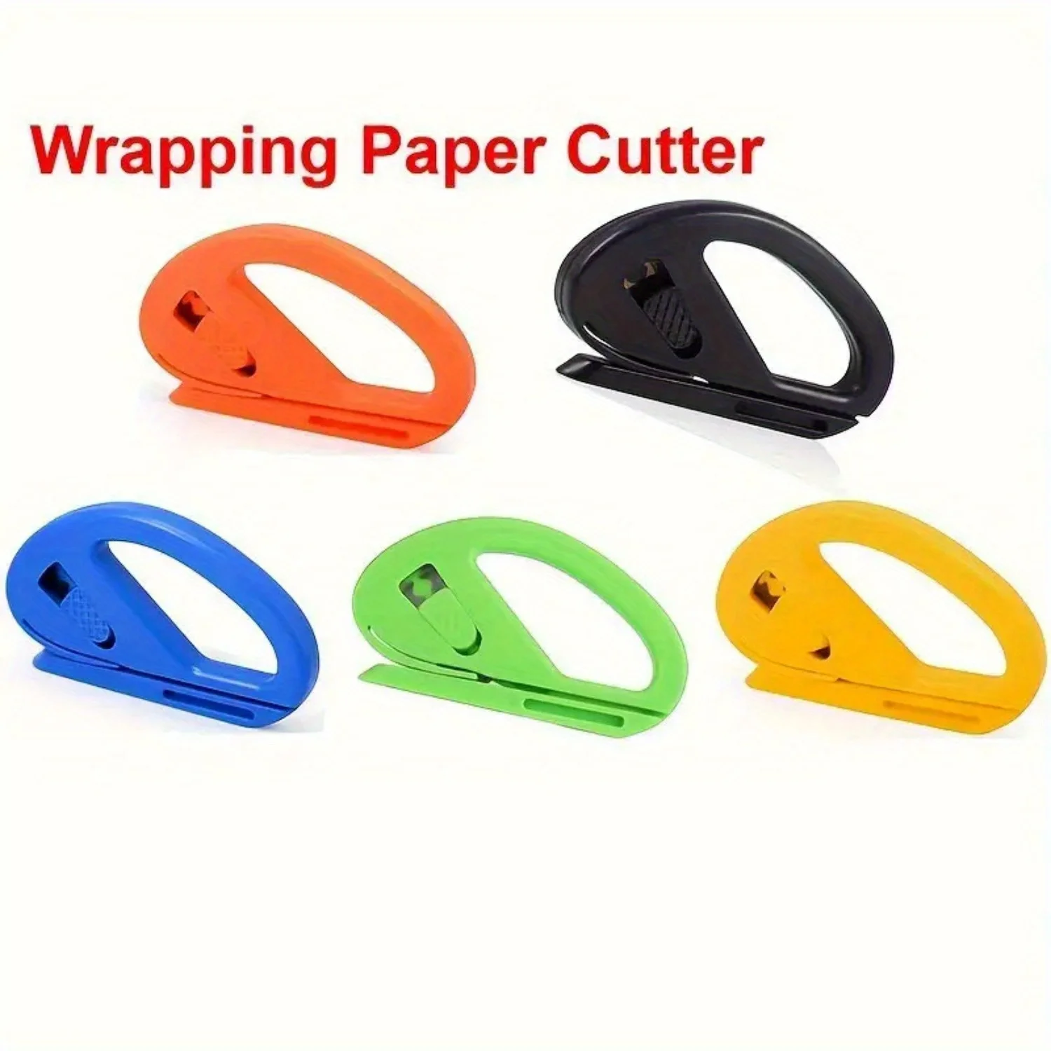 Easy-Glide Wrapping Paper Cutter Safe Razor Blade Design Suitable Ideal for Gift Wrap Crafts & Office Use for Perfect Cuts