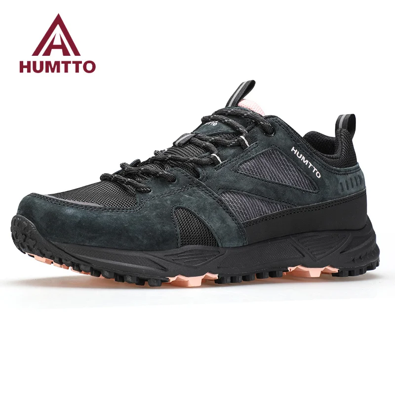 

HUMTTO Casual Running Shoes Cushioning Luxury Designer Trail Shoes for Women Breathable Black Women's Sneakers Sports Trainers