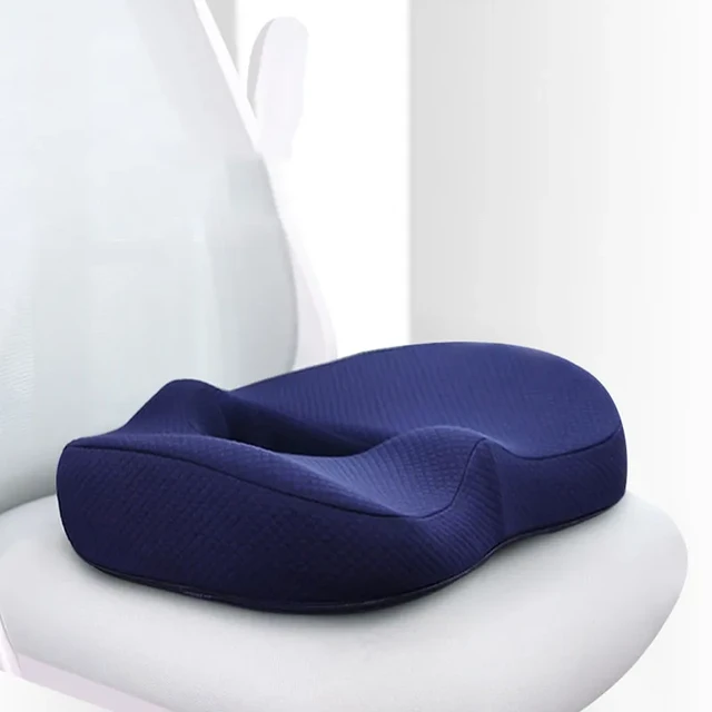 Memory Foam Cushion Pad Seat - Seat Cushion Memory Foam Pillow Office Car  Pad Back - Aliexpress