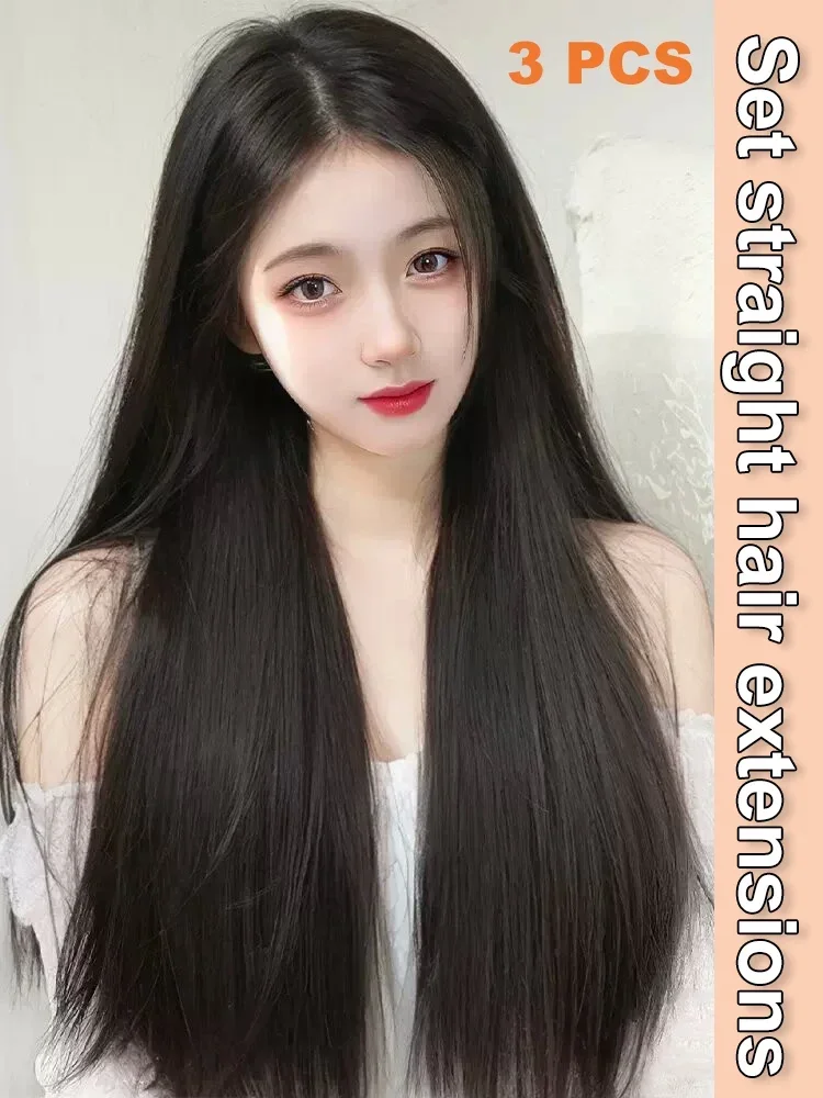 Рисунок 6 - Синтетические прямые удлинители волос V-образной формы