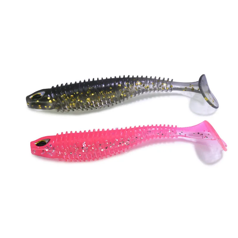 Paddle Tail Fishing Lure 7 Colors Soft Plastic Baits Bass Trout Saltwater Sea Fishing Lure