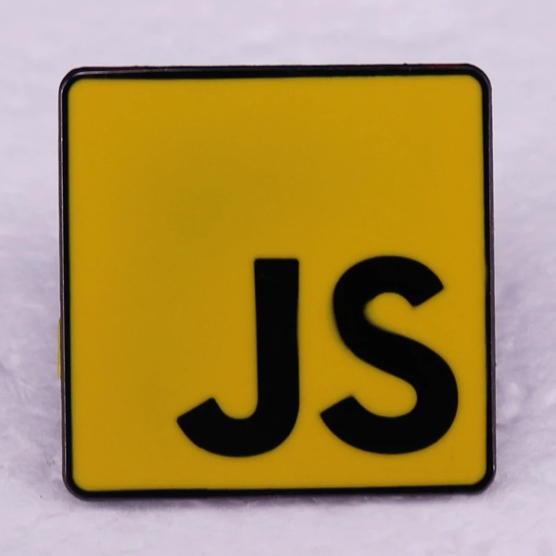Javascripts js programming language logo badge pins jewelry| | - AliExpress