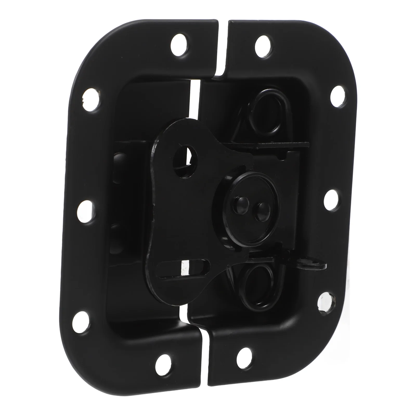 Butterfly Latch Spring Lock Stainless Steel Lid Retainer Hardware Aluminum Alloy For Audio Placement Rack