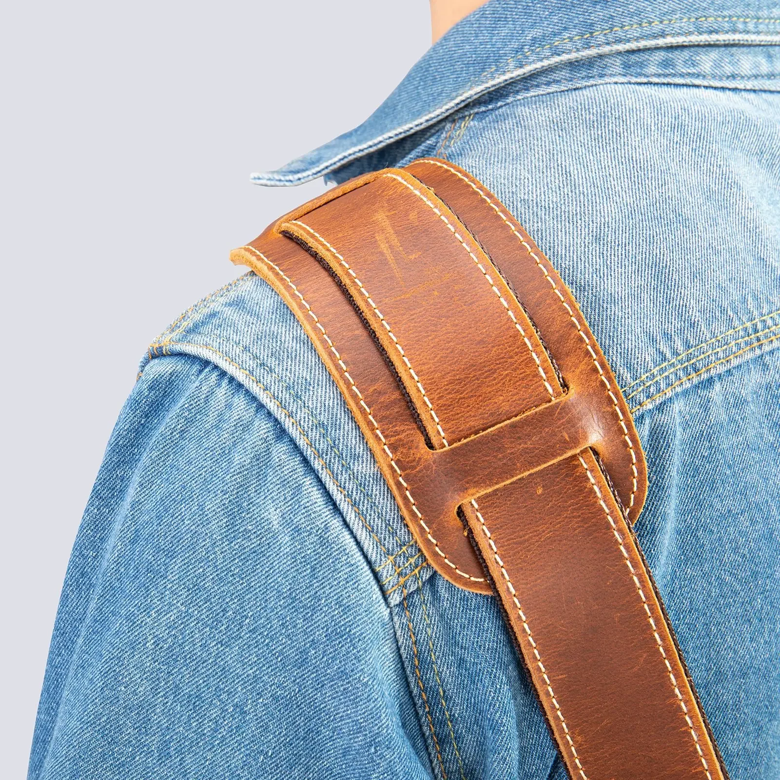 Leather Strap for Messenger Bags Adjustable Shoulder Bag Accessory