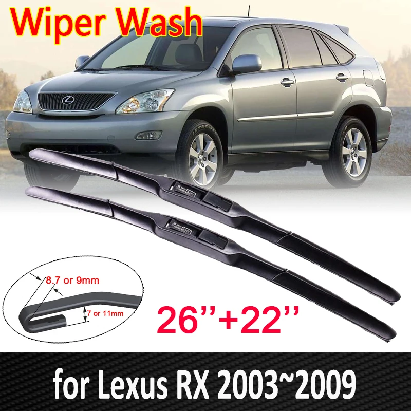 forLexusRX20032009XU3CarWiperBladesFrontWindshieldWipers
