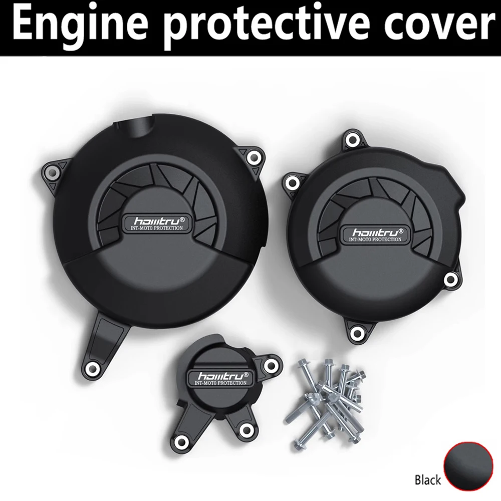For CFmoto 650NK-650MT-650GT 650 ADVENTURA 22-23 700MT Engine Protection Cover carbon-look
