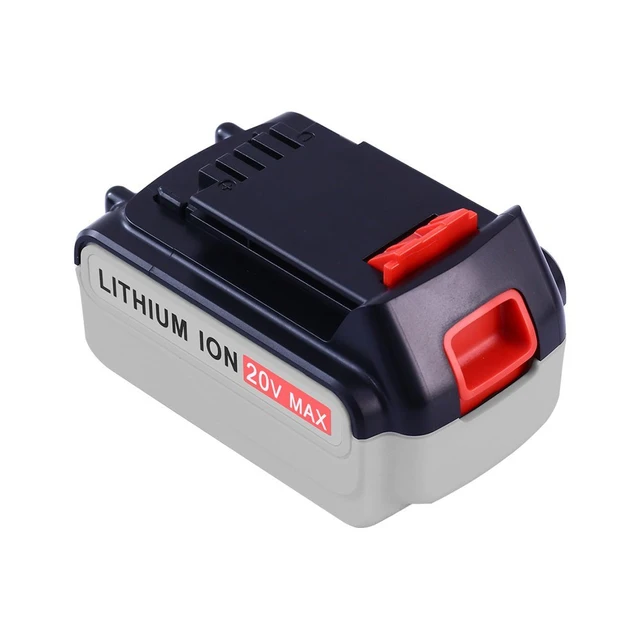 LBXR20 20 Volt Max Battery Replace for Black and Decker 20V Lithium Battery  LB20 LBX20 LBXR2020 LBX4020 LB2X4020-OPE - AliExpress