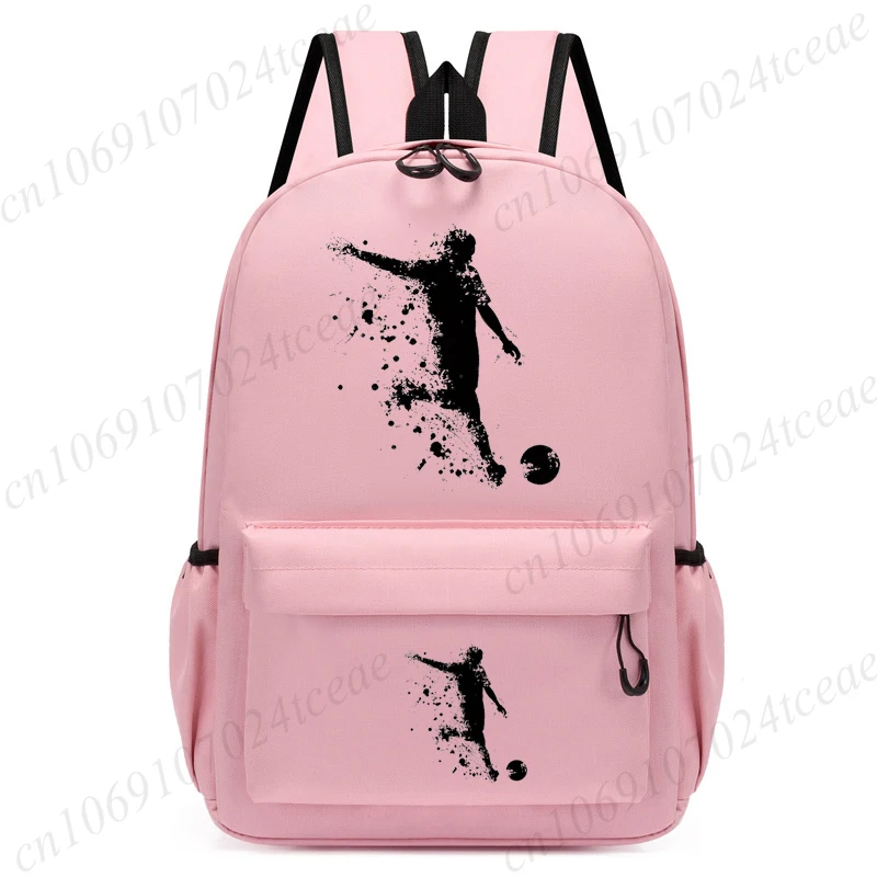 Kids Backpack School Bag Football Player Print Backpack Children Travel Bagpack Kindergarten Child School Bags New Bagpack - 2