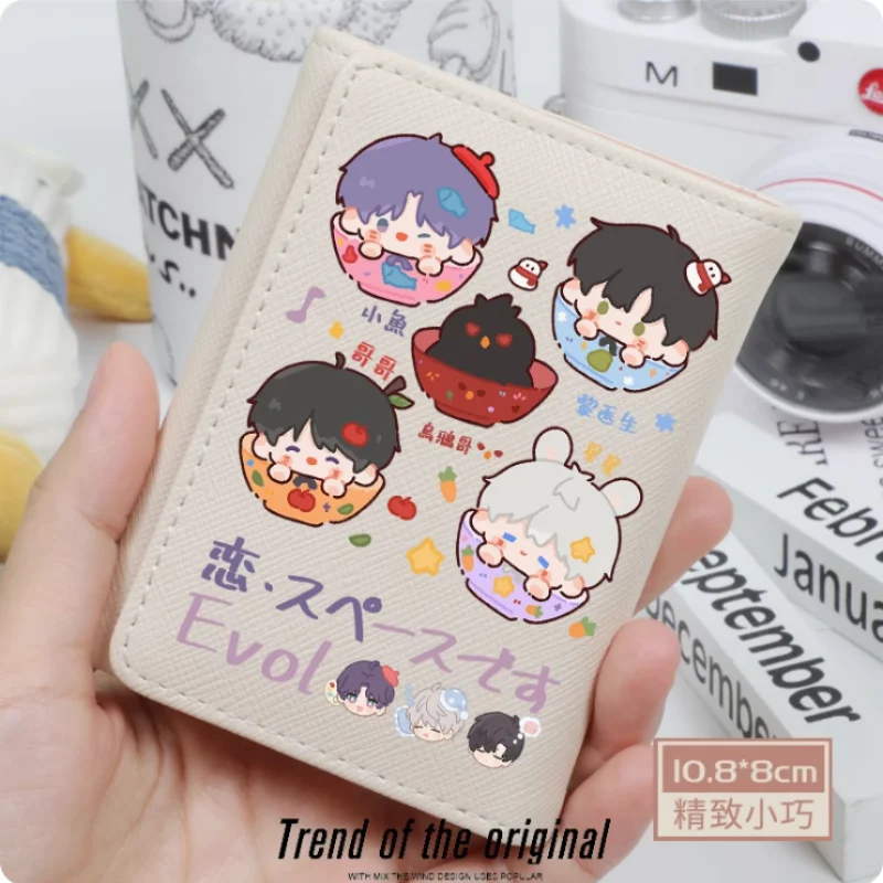 Anime Love and Deepspace Rafayel  Fashion Wallets PU Purse Card Holder Hasp Money Bag Cosplay Gift B1258