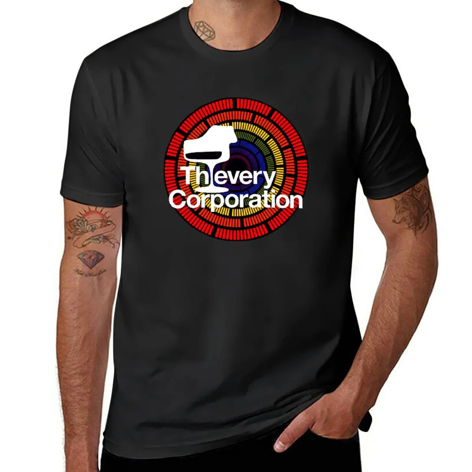 

New New 01 Thievery Corporation Genres: electronic music T-Shirt new edition t shirt hippie clothes mens plain t shirts