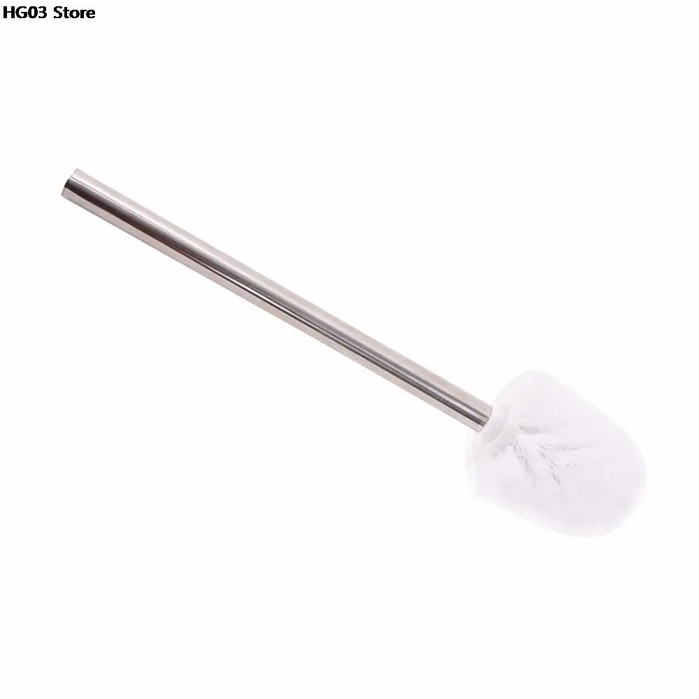 Bathroom Toilet Brush bathroom accessories toilet brush set with Stainless Steel Handle Black Head Bathroom Cleaning Tools 1pcs