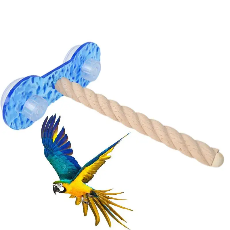 

Wood Parrot Play Stand Parrot Training Perches Bird Play Stand Perch Bird Training Stand Bird Travel Perches For Sparrow Parrots