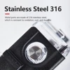 Waterproof PC Sports Camera Cover 60M Camera Protective Shell Transparent Tempered Glass For DJI Osmo Action 5 Pro/4/3 4