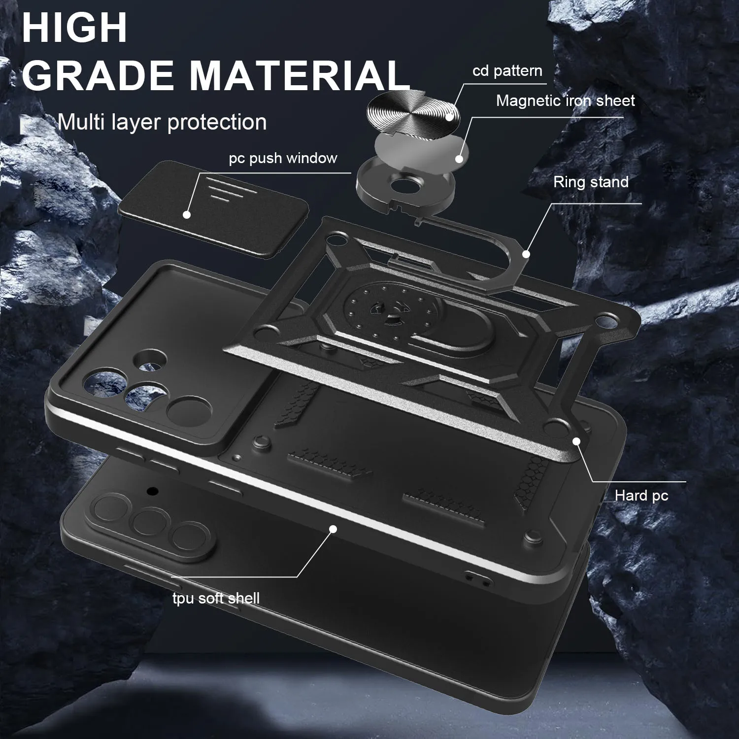 Enhanced Armor Case – Ultimate Protection Phone Cover