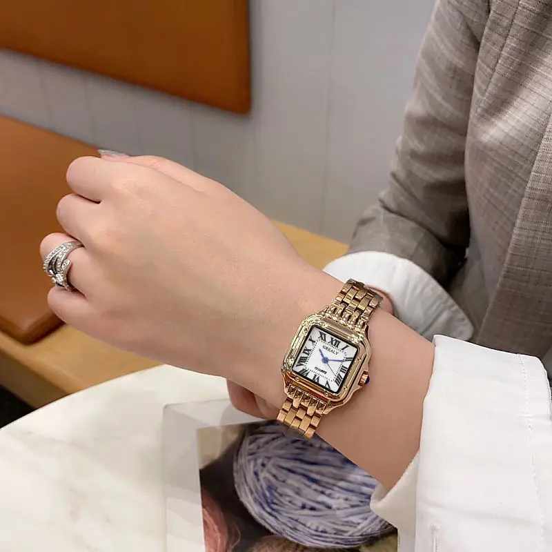 Ladies Fashion Casual Quartz Watch Women Business Stainless