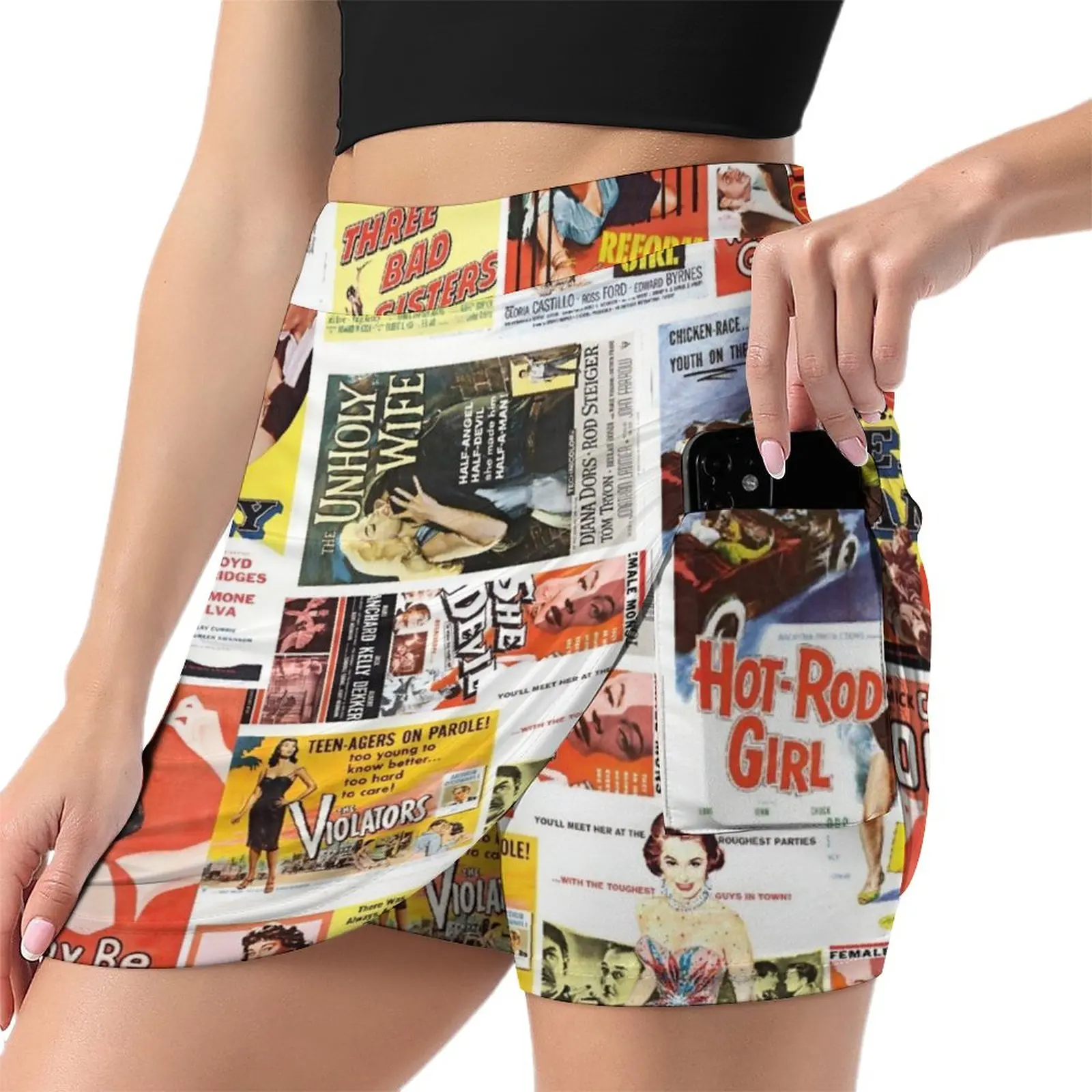 Bad Girls and Femme Fatales Light Proof Trouser Skirt women's skirt 2023 trend outfit korean style