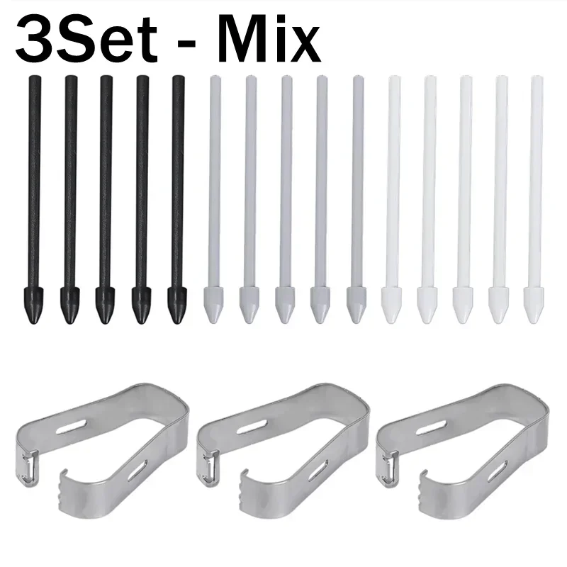 Universal Replacement Pencil Tips with Removal Tweezer Refill Set