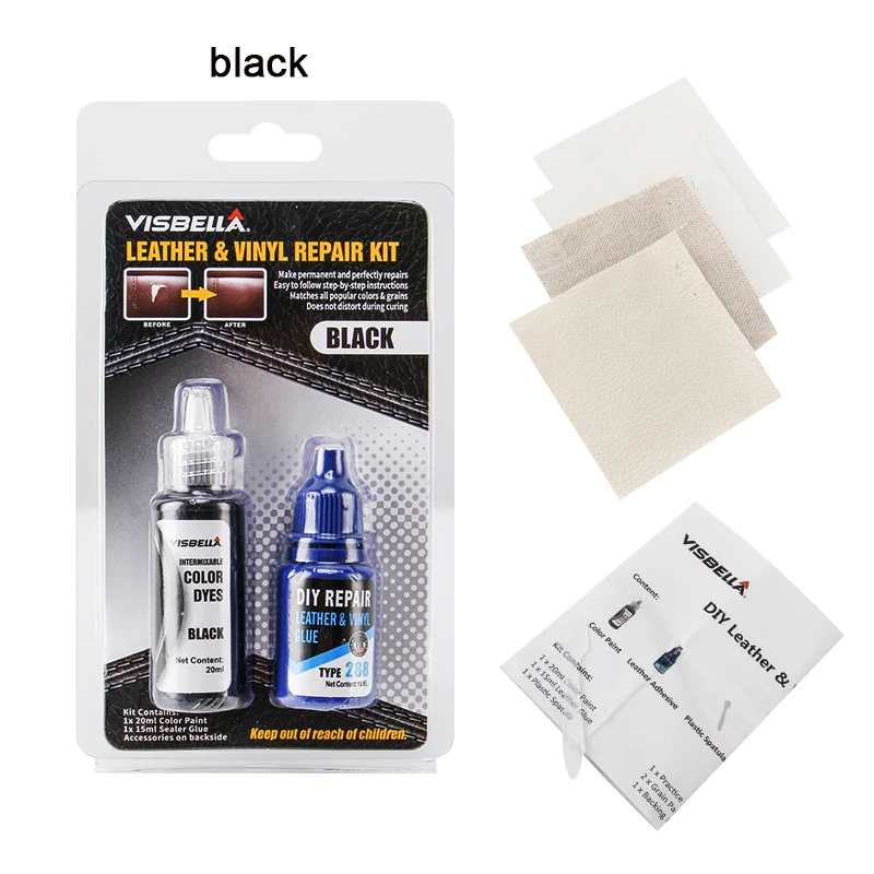 Visbella Quick Bonded Vinyl Leather Repair Kit /Set for Car - China Leather  Repair, Leather Vinyl Repair Kit