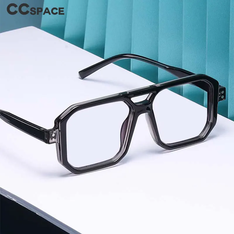 Big Size Square Glasses Frame Women Men Optical Computer Eyeglasses Frames Office Decoration Fake Eyewear