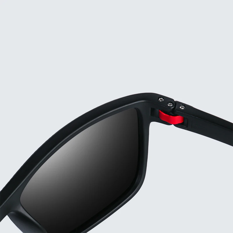 Ravenisa Mode Hohe Qualität Marke Neue Polarisierte UV400 Sonnenbrille Männer Frauen Quadratische Matte Rahmen Gläser – Detail 11